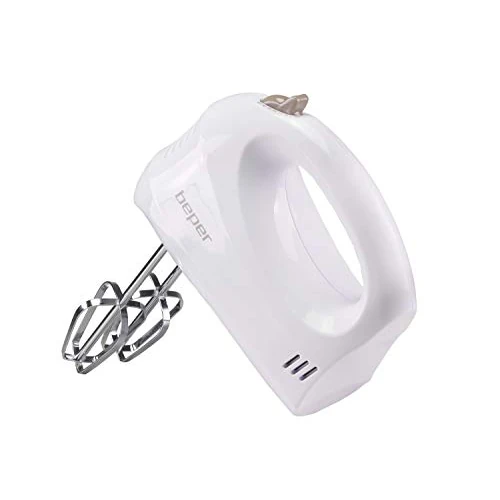 Offerta a tempo: BEPER BP.304 Sbattitore Elettrico e Mescolatore, 150 W, 70 Decibel, ABS/Acciaio Cromato, 5 velocità, Bianco Tortora - 41% da 16.90 € a 9.90 €