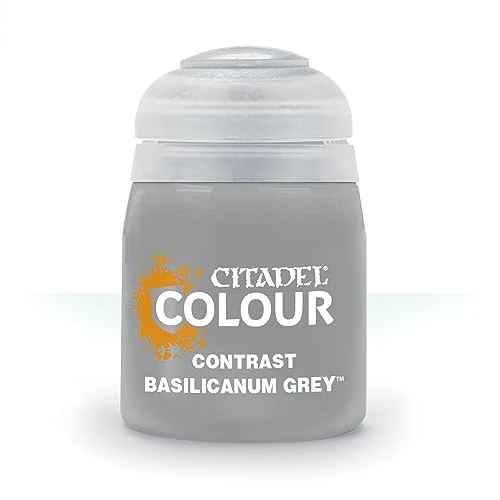 Offerta a tempo: Games Workshop Citadel Contrast Paint: Basilicanum Grey (18ml) - 44% da 12.20 € a 6.80 €