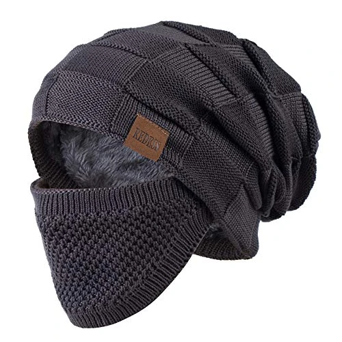 Limitiertes Angebot: REDESS Beanie Mütze für Herren und Damen Winter Warme Mützen Stricken Slouchy Thick Skull Cap von 19.99 EUR auf 19.99 EUR (Spare 0%)