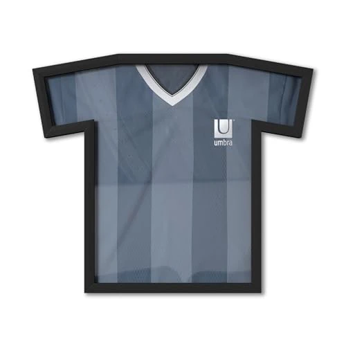 Limited-time offer: Umbra T-Frame T-Shirt Display Case Wall Mount, Medium, Black | Folding template included, dust proof protection, easy setup, modern design, plastic construction from $75.00 to $75.00 (save 0.00%)