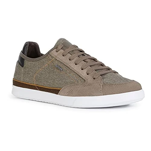 Offerta a tempo: Geox U Walee A, Scarpe da Ginnastica Basse da Uomo, Marrone (Taupe C6029), 45 EU - 40% da 89.90 € a 53.56 €