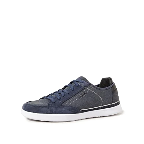 Geox Herren U Walee SNEAKERS, Navy, 42 EU