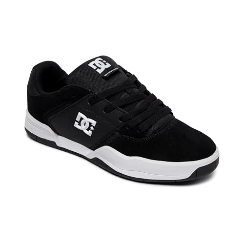Dc Shoes Men's Central Shoe, Black/White, 48.5