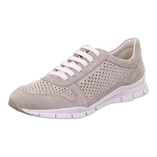 Limited-time offer: Geox Women's D Sukie B Sneakers, Lt Grey, 6 UK from 50.98 £ to 50.98 £ (save 0.00%)