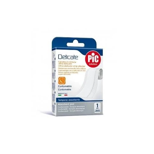 Begrenztes Angebot: CEROTTO PIC DELICATE STRISCIA BIANCA CON TAMPONE ANTIBATTERICO CM 8X0,5 M von 6.14 EUR auf 6.14 EUR (Rabatt 0%)