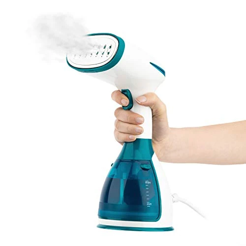 Offerta a tempo: Weasy Stiratore Verticale Portatile HVP10,Pronto in 30 Secondi, Capacità Serbatoio 280 ml,Spegnimento Automatico,Vapore 32g/m,Spia Luminosa,Inox,1500W - 49% da 59.00 € a 29.99 €