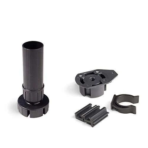 Oferta limitada: Emuca - Patas para mueble, Pies de plástico para muebles color negro, Lote de 4 pies regulables de alto 100mm de 6.59 € a 6.59 € (ahorro 0.00%)