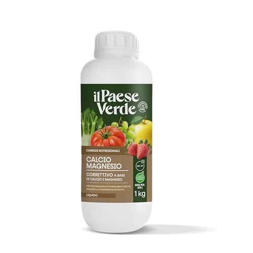 Offerta a tempo: Il Paese Verde – Calciomagnesio – Correttivo a Base di Calcio e Magnesio per Prevenire e Curare Carenze Nutrizionali – Ideale per Piante da Frutto, Vite, Agrumi e Ortaggi – 1kg - 41% da 14.90 € a 8.80 €