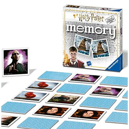 Offerta a tempo: Ravensburger - Harry Potter Mini Memory | Gioco Bambino 3 Anni | Memory Gioco per Bambino | 48 Carte di Harry Potter | Regalo Bambino 3 Anni o Più | 2-6 Giocatori - 45% da 9.99 € a 5.50 €