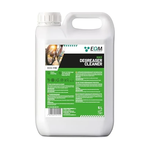 EQM ECO-111B Fietsreiniger, 5 liter, geschikt voor alle materialen (aluminium, titanium, staal, geanodiseerd, enzw), fietskettingreiniger