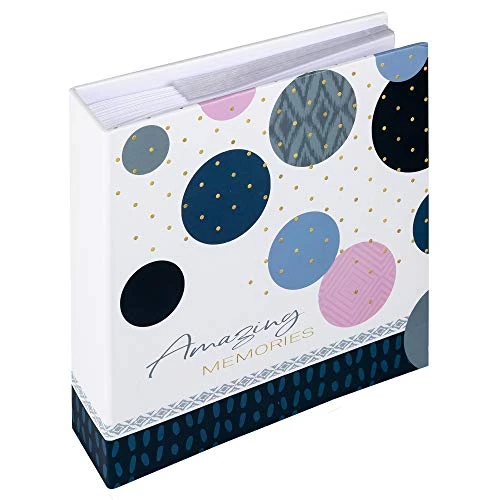 Limited offer: Walther design ME-486-L Amazing Memories, Memo slip-in album 200 photos 4x6 inch (10x15 cm), blue from 16.99 EUR to 9.04 EUR (save 47%)