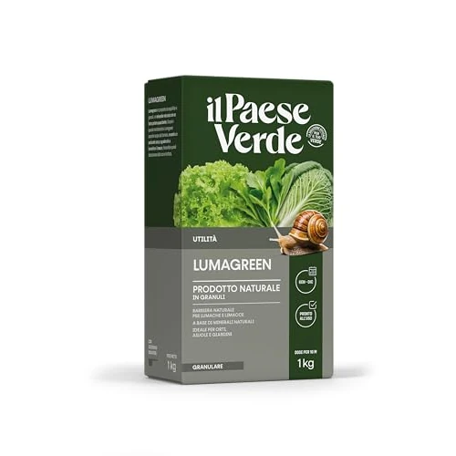 Offerta a tempo: Il Paese Verde Lumagreen Barriera Naturale per Lumache. Disabituante e repellente per lumache, chiocciole e limacce. Rimedio naturale per le lumache per orto e giardino - 43% da 14.36 € a 8.22 €