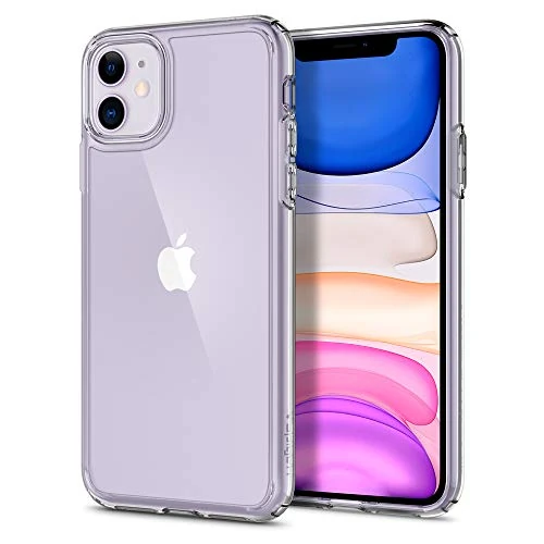 Spigen Ultra Hybrid Hülle Kompatibel mit iPhone 11 -Crystal Clear