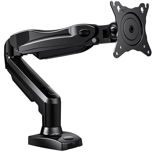 Offerta a tempo: HUANUO Supporto Monitor Scrivania Schermi 13-32 Pollici, Braccio Monitor fino a 9 kg, Monitor Arm Ergonomico con Inclinazione, Rotazione e 360°, Altezza Regolabile, Compatibile VESA 75x75/100x100 - 36% da 45.99 € a 29.31 €