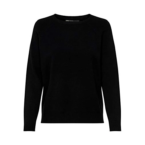 Limitiertes Angebot: ONLY Damen Onllesly Kings L/S KNT Noos Pullover 15170427,Schwarz,S von 32.99 EUR auf 26.99 EUR (Spare 18%)