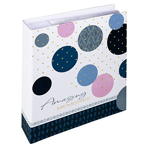 Limited-time offer: walther design Photo Album Blue 200 Photos 13 x 18 cm Memo Album Amazing Memories ME-487-L from 13.40 GBP to 13.40 GBP (save 0%)