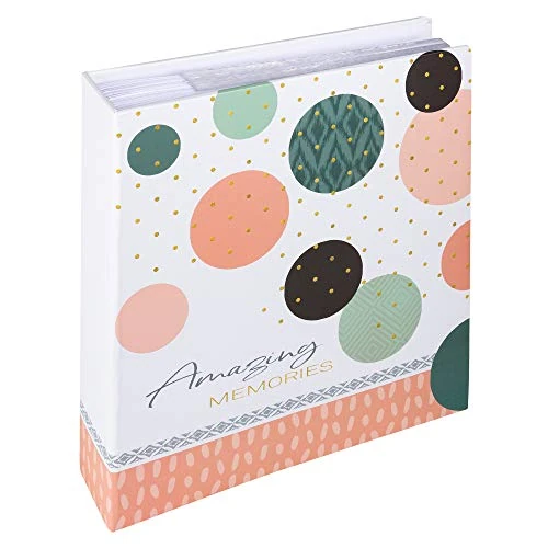 Limited-time offer: walther design Photo Album Salmon Pink 200 Photos 13 x 18 cm Memo Album Amazing Memories ME-487-R from 11.61 GBP to 11.09 GBP (save 4%)