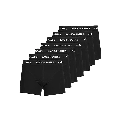 JACK & JONES Boxers Pack de 7 Boxers Black XL Black XL