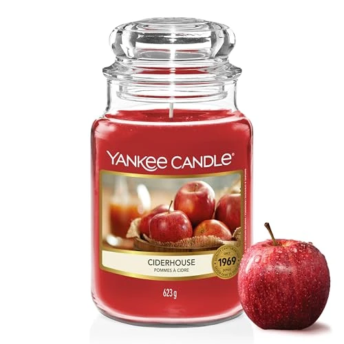 Oferta ograniczona: Yankee Candle, mała świeca zapachowa w szkle, Ciderhouse, kolekcja Farmers' Market z 34.90 EUR na 23.21 EUR (znizka 33%)