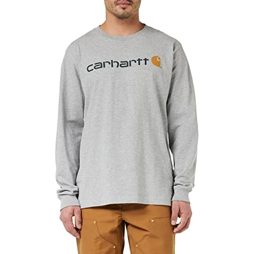 Offre limitée : Carhartt T-Shirt À Manches Longues Épais avec Logo Imprimé Coupe Décontractée T-Shirt Homme (Lot de 1) de 30.00 EUR à 27.90 EUR (remise 7%)