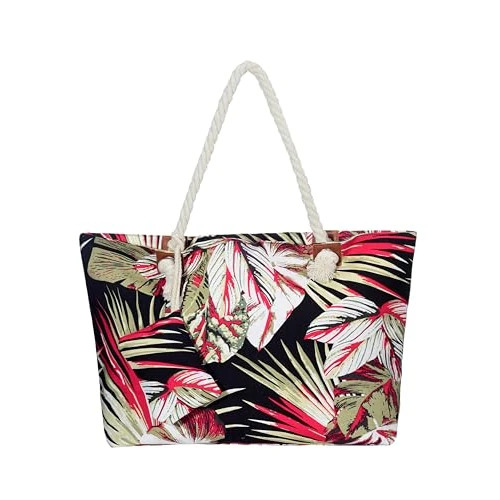 Limited-time offer: DonDon Large Beach bag for women with zip Waterproof Pool bag tote beach bags Beach Life from 19.44 £ to 19.44 £ (save 0.00%)
