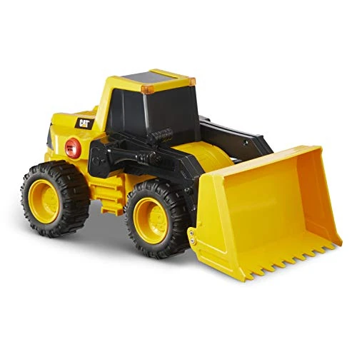 Offre limitee: CAT – Bétonnière sons et lumières 30 cm, camion de chantier avec détecteur de mouvement, Jaune de 23.99 EUR a 17.52 EUR (economie 27%)