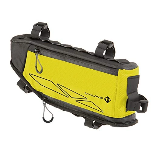Limited-time offer: M-Wave Unisex's Rough Ride Frame Triangle Bag neon Yellow, Approx. 42x14-25 cm from 31.99 £ to 31.99 £ (save 0.00%)