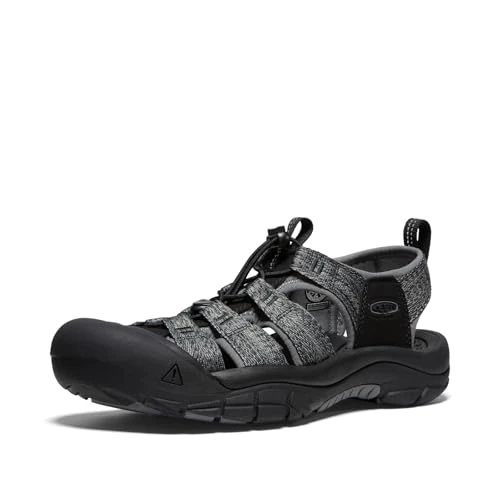 Oferta limitowana: KEEN Sandały męskie Newport H2, Czarny stalowy szary, 41 EU z 377.99 zł na 377.99 zł (oszczędź 0.00%)