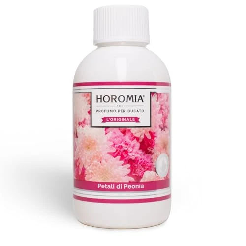 HOROMIA Wasparfum pioenroos bloemblaadjes 250 ml – wasgeur voor wasmachine en droger