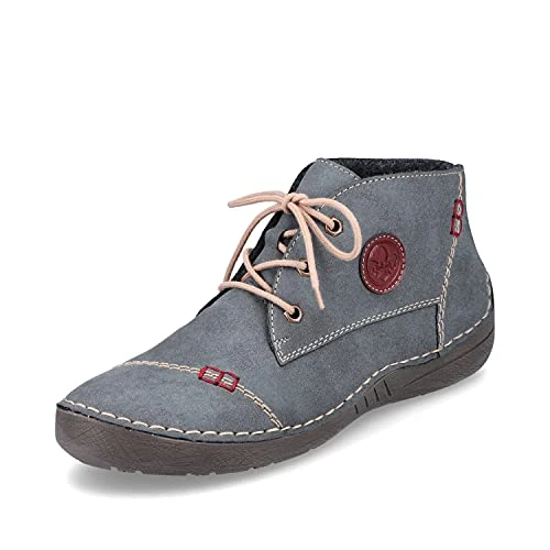 Limited offer: Rieker Women Lace-Up Shoes 52540, Ladies Comfort Shoes from 33.59 EUR to 33.59 EUR (save 0%)