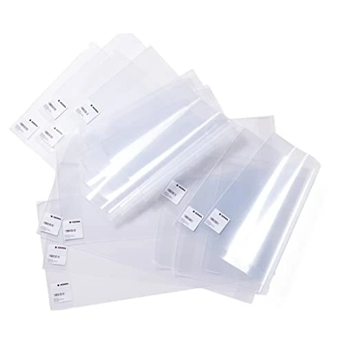 HERMA Basic Book Cover Made of Robust Film With Name Label, For School Books