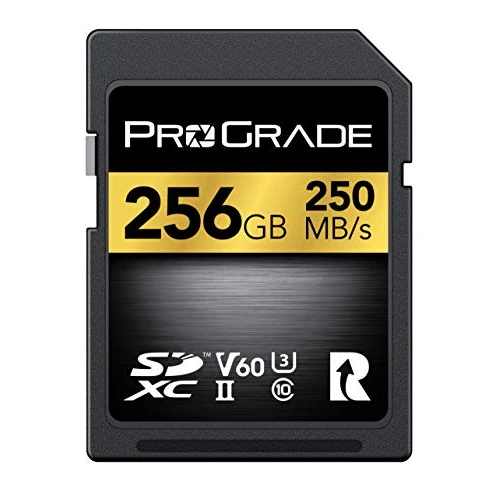 Tijdelijke aanbieding: SD UHS-II 256GB kaart V60 - Tot 130 MB/s schrijfsnelheid en 250 MB/s leessnelheid | Voor professionele vloggers, filmmakers, fotografen en contentcuratoren - door Prograde Digital van 217.79 € naar 217.79 € (0.00% korting)