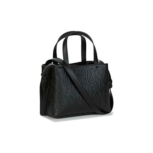 Offerta a tempo: Armani Exchange Liz – Small Open Shopping Tote Nero (Nero – Black) — 36% da 125,00 € a 80,00 €