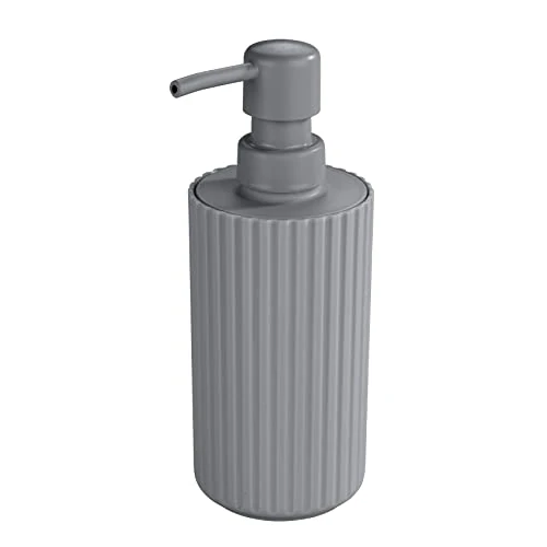 Zeitlich begrenztes Angebot: Allstar Seifenspender Minas Grau - Flüssigseifen-Spender, Spülmittel-Spender Fassungsvermögen: 0.28 l, Polypropylen, 7 x 18 x 7 cm, Grau von 6.29 € auf 6.29 € (0.00% Rabatt)