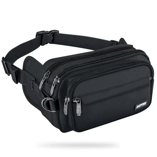 Offre limitée : AGPTEK Sac Banane Homme Femme Grande Capacité, Outdoor Sport Voyage de 25.99 € à 23.39 € (10% de remise)