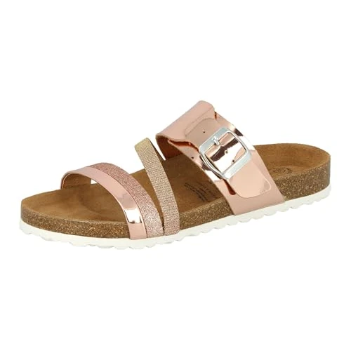 Offre limitée : Lico 560241 femme Mules, Blanc (Rosegold Rosegold), 38 EU de 31.96 € à 31.96 € (0.00% de remise)