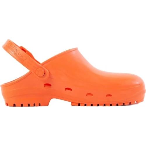 Offerta a tempo: REPOSA Max - Zoccoli Sanitari Donna e Uomo in Gomma con Suola Antiscivolo SRC, Ciabatte Sanitarie Anatomiche con Laccetto Regolabile, Scarpe Sanitarie Sterilizzabili Antishock Traspiranti Leggere - 0.00% da 32.90 € a 32.90 €