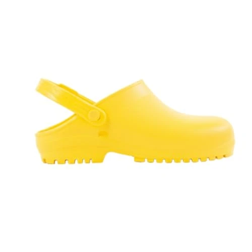 REPOSA MAX - Zuecos Sanitarios Mujer y Hombre en Goma con Suela Antideslizante SRC, Zuecos Enfermera Anatómicos con Correa Ajustable, Zapatos Sanitarios Esterilizables Antishock Transpirables Ligeros