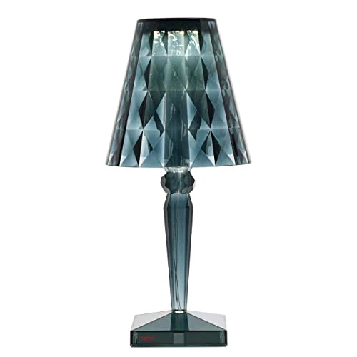 Oferta limitowana: Kartell Duża bateria, lampka stołowa, niebieska, bezpośredni zasilanie z 1025.99 zł na 1025.99 zł (oszczędź 0.00%)