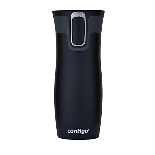 Contigo West Loop Autoseal thermosbeker, roestvrijstalen isoleerbeker, koffiebeker-to-go, BPA-vrij, lekvrije beker-to-go met Easy-Clean-deksel, houdt tot 5 uur warm, 470 ml