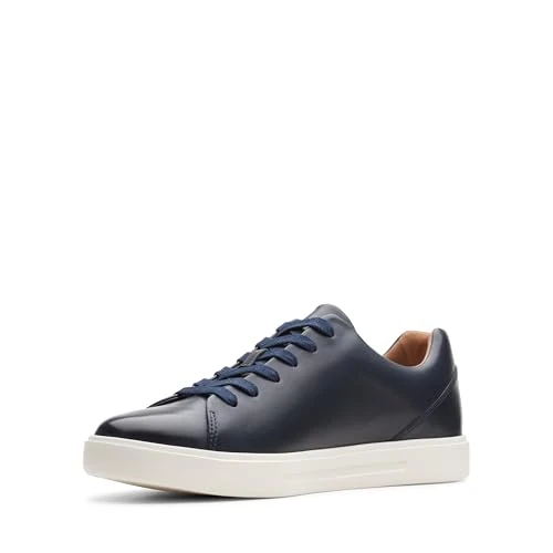Offre limitée : Clarks Un Costa Lace, Sneakers Basses Homme - Bleu (Navy Leather Navy Leather) - 39.5 EU de 110.00 € à 80.29 € (27% de remise)