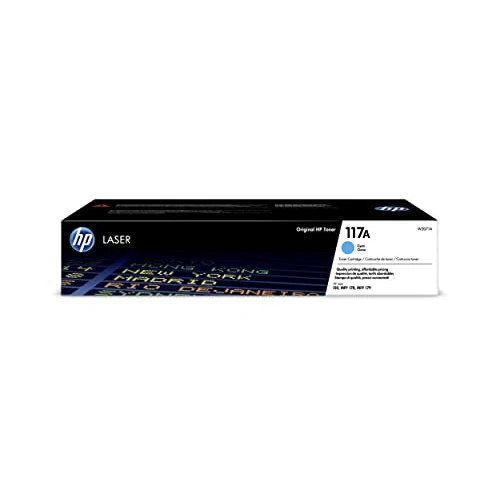 HP 117A (W2071A) Original Toner Color Laser Cyan