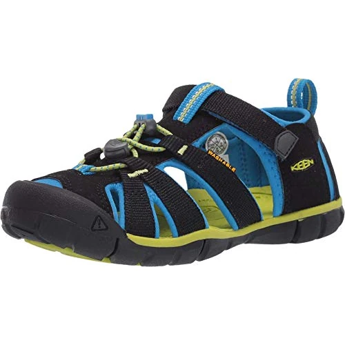 Offerta a tempo: KEEN Homme SEACAMP II CNX NERO/BRILLIANT BLU Sandali 31 - 55% da 65.00 € a 29.49 €