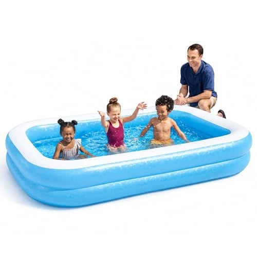 Oferta limitada: Piscina Inflable Rectangular 262x175x51cm. de 39.07 € a 39.07 € (ahorro 0.00%)