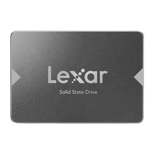 Oferta limitada: Lexar NS100 2,5" SATA III 6Gb/s SSD 512GB, disco duro SSD Interno, Unidad de Estado Sólido, Hasta 550 MB/s de Lectura, para computadora portátil, computadora de escritorio / PC (LNS100-512AMZN) de 158.99 € a 99.99 € (ahorro 37%)