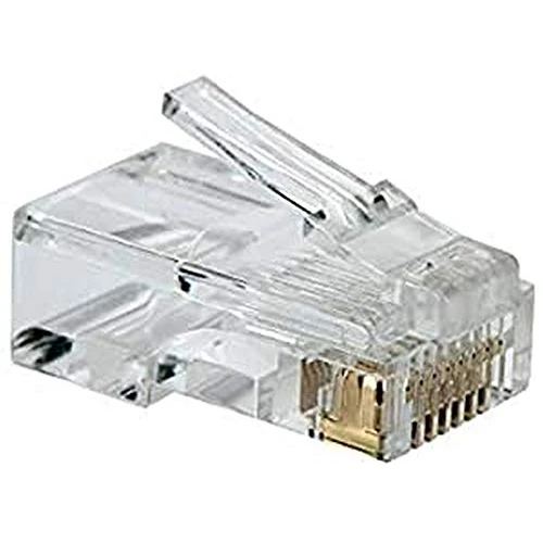 Offerta a tempo: PremiumCord - Connettore RJ45 a 8 Poli per Cavi, Confezione da 50 Pezzi in Sacchetto - 0.00% da 5.99 € a 5.99 €