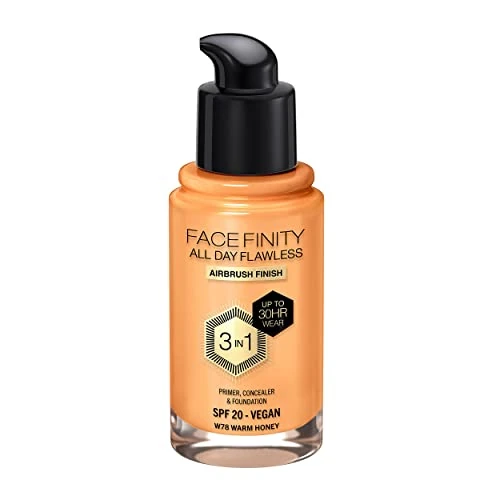 Offre limitée : FACEFINITY 3IN1 FOUNDATION 78 WARM HONEY de 11.09 EUR à 11.09 EUR (remise 0%)