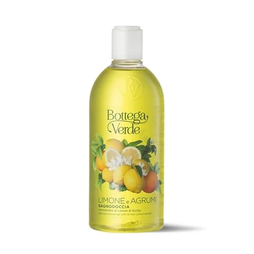 Offerta a tempo: Bottega Verde, Bagnodoccia Limone e Agrumi, con Estratto di Limoni di Sicilia, Arancia e Pompelmo, per Tutti i Tipi di Pelle (400 ml) - 33% da 9.00 € a 5.99 €