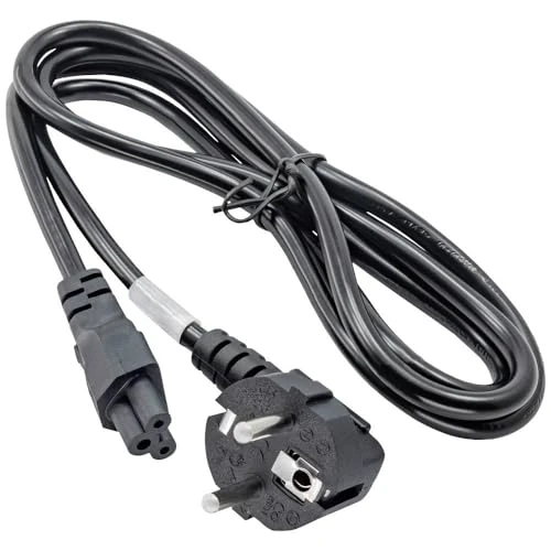 Offre limitée : AKYGA Cable ALIMENTACIÃ“N Tipo TREBOL 1.5M PHASAK Negro de 6.61 € à 5.81 € (12% de remise)