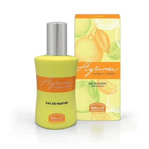 Offerta a tempo: Helan, Agrumèe - Profumo Donna dalle Note Fresche Agrumate, Eau de Parfum Donna con Sentori Floreali di Rosa e Gelsomino, Fragranza Femminile Ambrata - Profumi Leggeri e Frizzanti Made in Italy, 50 ml - 17% da 29.90 € a 24.90 €